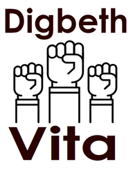 The Digbeth Vita logo: three raised fists.